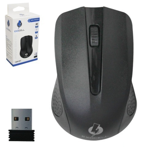 MOUSE OPTICO S/FIO EXOCELL